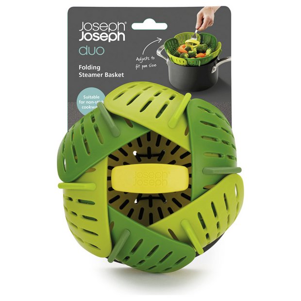 Joseph Joseph folding steamer basket green, UK version