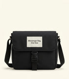Burberry small check-embossed leather messenger bag, UK version