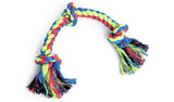 Petface triple knot rope dog toy for small dogs - British product