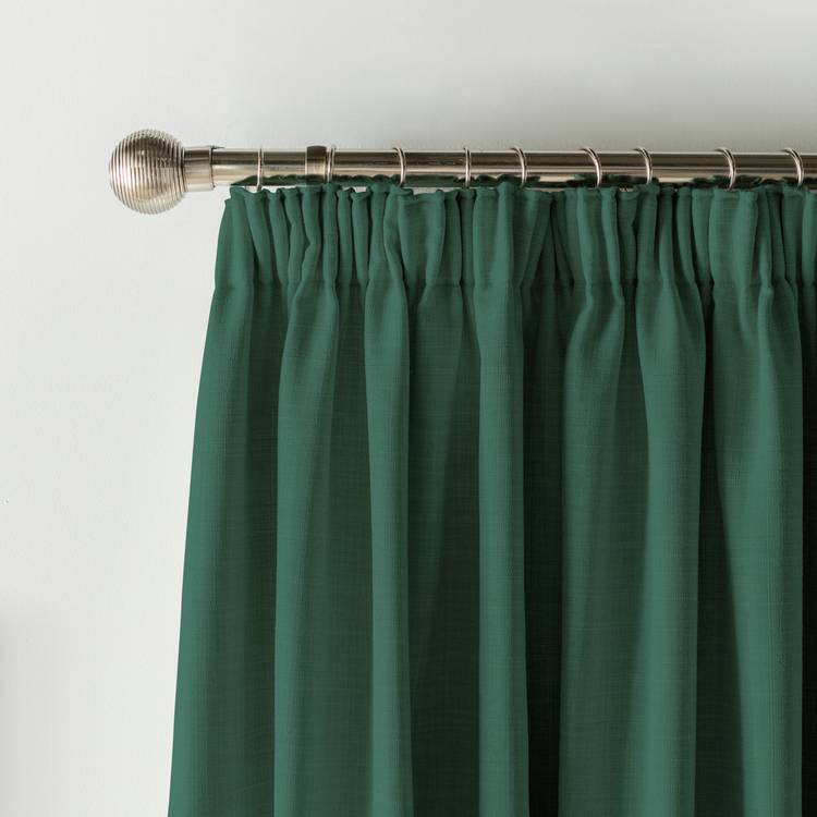 Argos Home thermal door curtain green 117x213cm, imported from the UK
