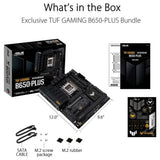 ASUS TUF Gaming B650-Plus WiFi motherboard ATX, imported from the UK