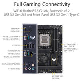 ASUS TUF Gaming B650-Plus WiFi motherboard ATX, imported from the UK