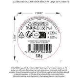 Yankee Candle scented candle Lavender Beach large, UK version