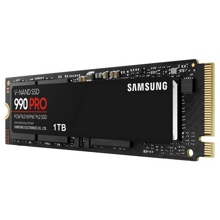 Samsung 990 PRO 1TB PCIe 4.0 NVMe SSD (British brand)