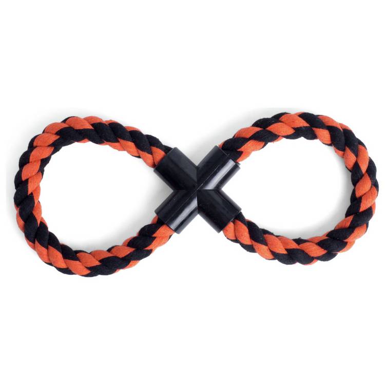 Petface Strong Tennis Ball Rope Dog Toy Set (British brand)