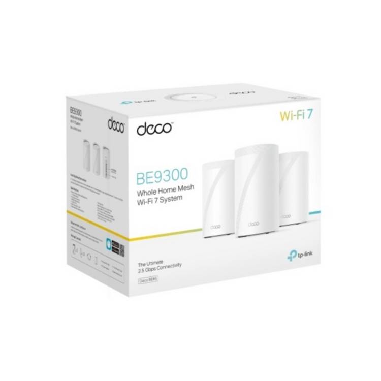 TP-Link Deco BE65 mesh Wi-Fi 7 3-pack - British product