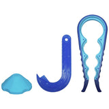 Aidapt opening bundle with can opener and jar grip, imported from the UK