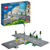 LEGO City Road Plates building set with traffic lights - British product