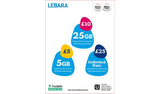 Argos Lebara Pay As You Go Sim Card- Buy online at McGrocer