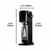 SodaStream Art sparkling water maker black, imported from the UK