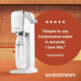 SodaStream Art sparkling water maker white - British product