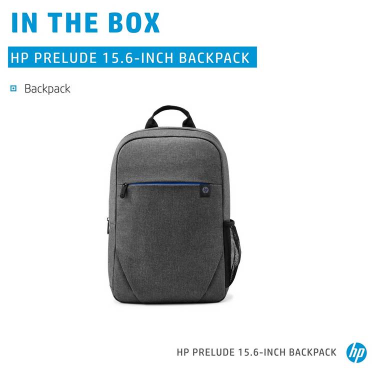 HP Prelude 15.6 inch laptop backpack grey - British product