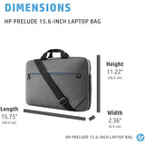 HP Prelude 15.6 inch laptop bag grey (British brand)