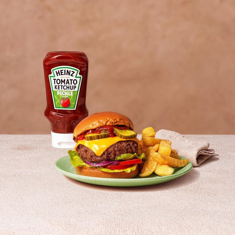 Heinz Pickle Flavour Tomato Ketchup 400ml, UK version