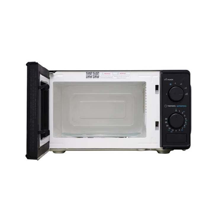 Cookworks manual microwave black 17L, UK version
