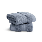 Habitat Egyptian cotton face cloths rustic blue pair, UK version