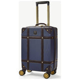 Rock Vintage Cabin Hard Case Navy (British brand)
