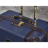 Rock Vintage Cabin Hard Case Navy (British brand)