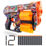 X-Shot Skins Dread dart blaster with 12 darts, UK version