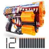 X-Shot Skins Dread dart blaster with 12 darts, UK version