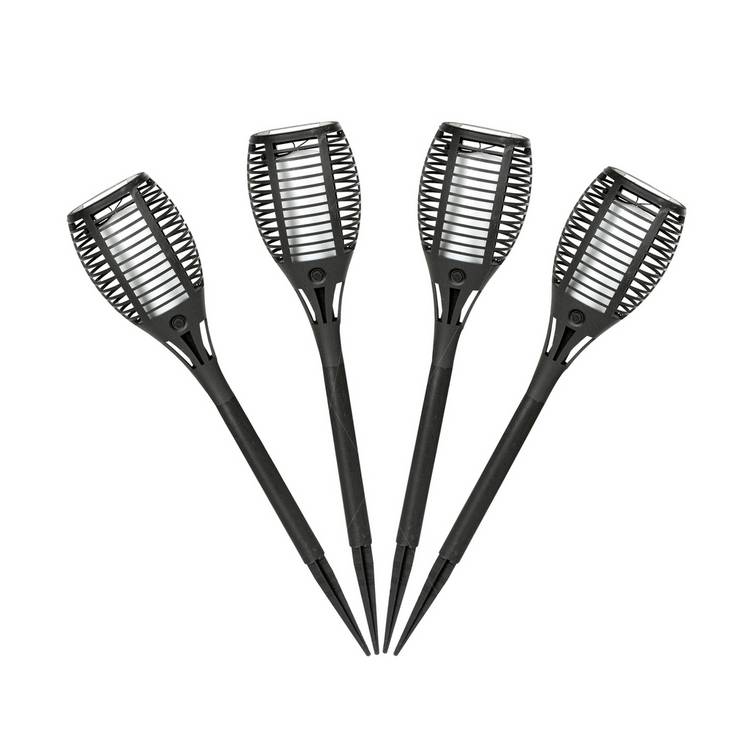 Sainsbury's solar dancing flame torch 4 pack - British product