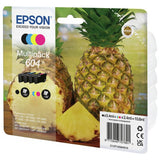 Epson 604 Pineapple ink cartridge multipack - British product