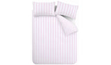Sassy B reversible pink stripe bedding set single, imported from the UK