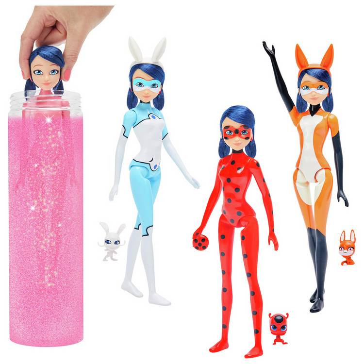 Miraculous colour reveal doll Marinette 12 inch, imported from the UK
