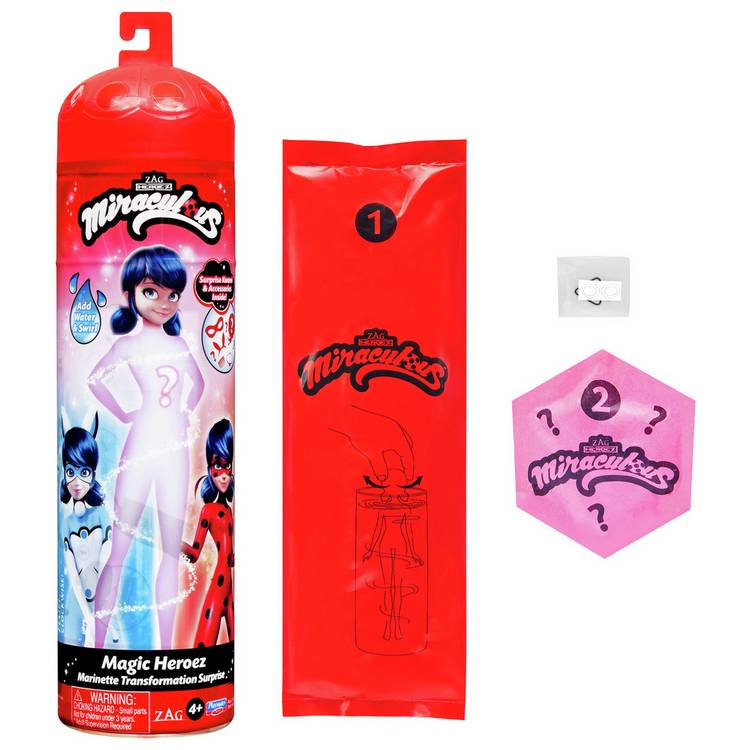 Miraculous colour reveal doll Marinette 12 inch, imported from the UK