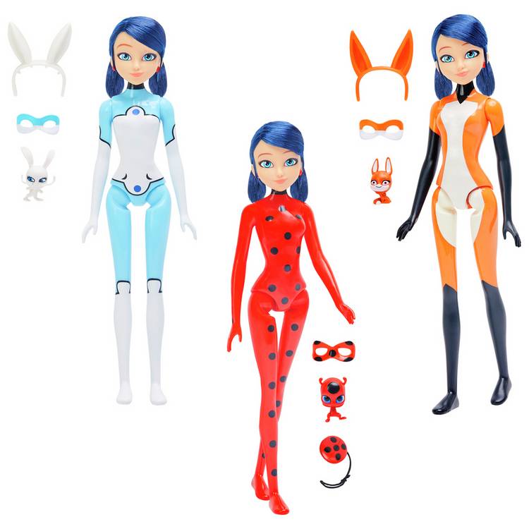 Miraculous colour reveal doll Marinette 12 inch, imported from the UK
