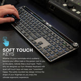 JLab Epic Wireless Bluetooth Keyboard black, UK version