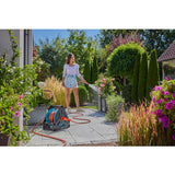 Gardena hose reel set with fittings 20m, imported from the UK
