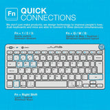 JLab GO Wireless Bluetooth Keyboard Black, imported from the UK