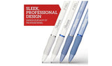 Sharpie gel pens 4 pack black and blue, imported from the UK