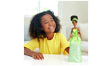 Disney Princess Tiana fashion doll with sparkling outfit and accessories (British brand)