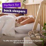 Slumberdown medium soft pillow 2 pack 74x48cm - British product