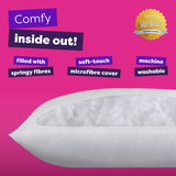 Slumberdown medium soft pillow 2 pack 74x48cm - British product