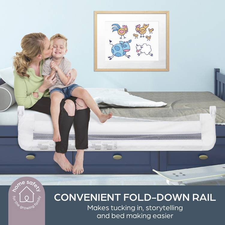 Dreambaby Nicole X-Wide X-Tall bedrail 150cm 50cm - British product