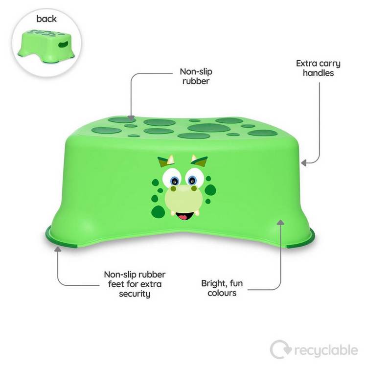 My Carry Potty Dinosaur step stool for potty training - British product