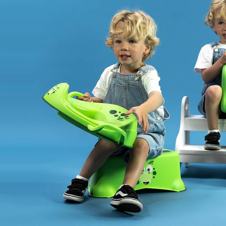 My Carry Potty Dinosaur step stool for potty training - British product