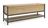 Argos Home oak shoe storage bench (British brand)