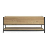 Argos Home oak shoe storage bench (British brand)