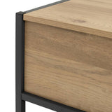 Argos Home oak shoe storage bench (British brand)