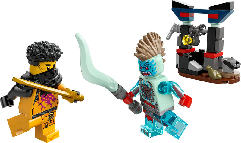 LEGO NINJAGO Arin Dragonian Battle set with well and winch, imported from the UK