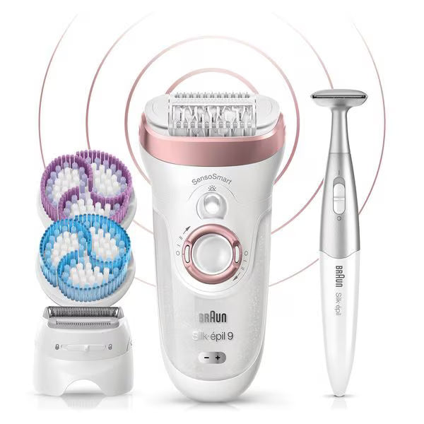 Braun Silk-épil 9 SkinSpa epilator - British product