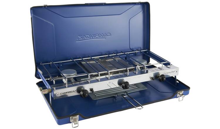 Campingaz Camping Chef double burner camping stove, UK version