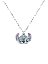 Next Peers Hardy Stitch Stone Set Pendant Silver Plated Necklace Adjustable Size F-M- Buy online at McGrocer