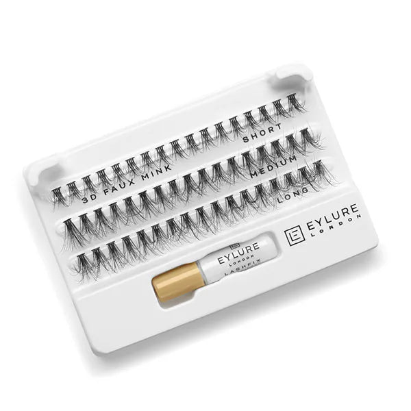 Eylure Luxe Faux Mink 3D Individual Lashes - British product