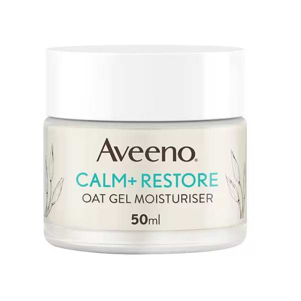Aveeno Face Calm + Restore Oat Gel Moisturiser 50ml - British product