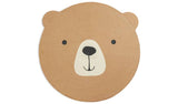 Habitat round teddy bear rug 100cm, UK version